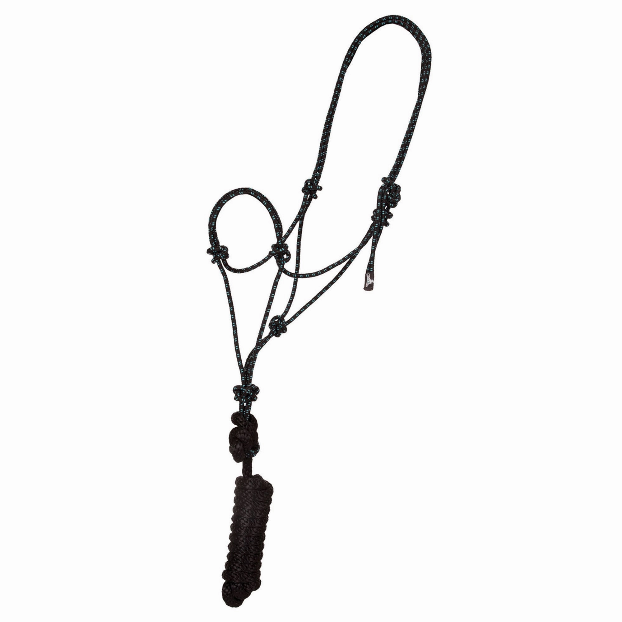 Jeffers Poly Braided Rope Horse Halter with Lead