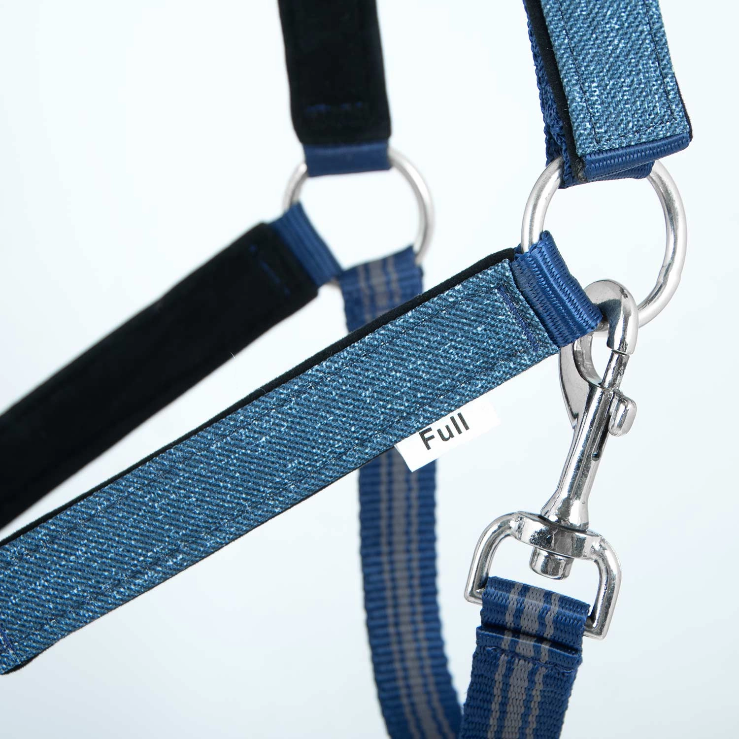 Jeffers Poplar Head Nylon Horse Halter & Lead Matching Set, Full Size