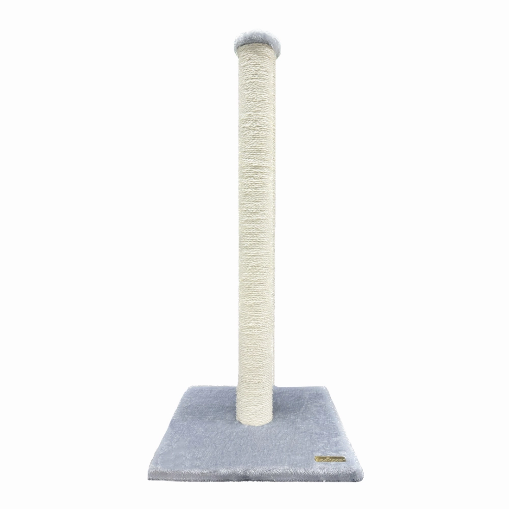 Joy For The Good Cat Scratching Pole - Light Grey cat collar set,pet leash set