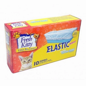 Jumbo Box Liner w Elastic cat litter scoop,litter box tools