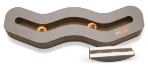 K&H Pet Products Kitty Tippy Track N Roll Cardboard Toy catnip toys, feather wand toy