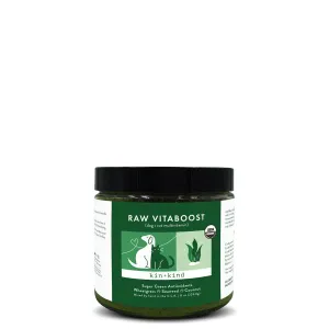 Kin   Kind Raw Vitaboost cat vitamins, cat immune support