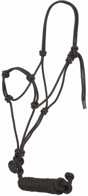Knotted Poly Rope Training Halter, Yearling bird pet,aviary product