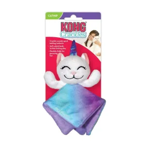 Kong Crackles Caticorn Cat Toy catnip toys, feather wand toy
