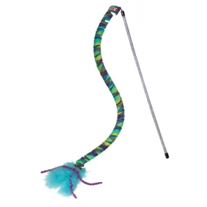 Kong Curlz Teaser Cat Toy catnip toys, feather wand toy