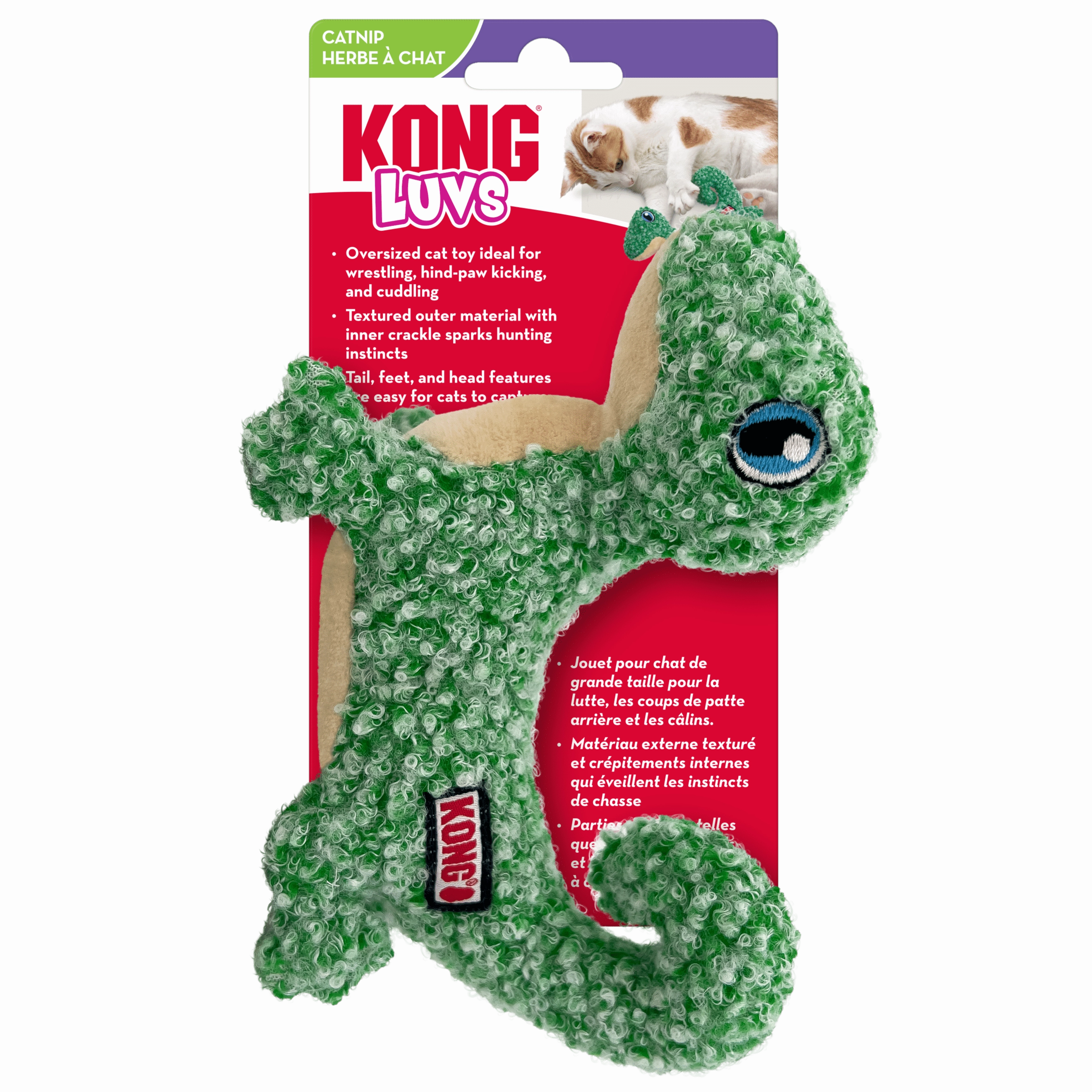 KONG Luvs Lizard Cat Toy