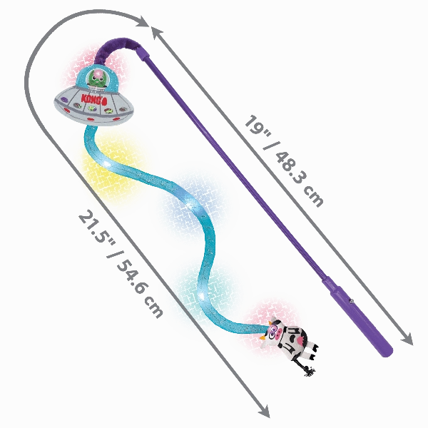 KONG Teaser UFO Cat Toy