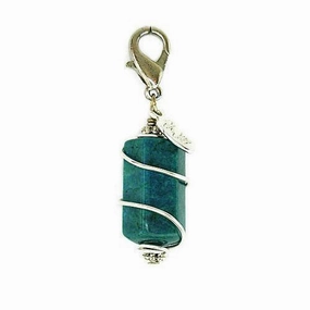 Kyanite Healing Dog Collar Charm Pawmulet dog collar charm,pet tag