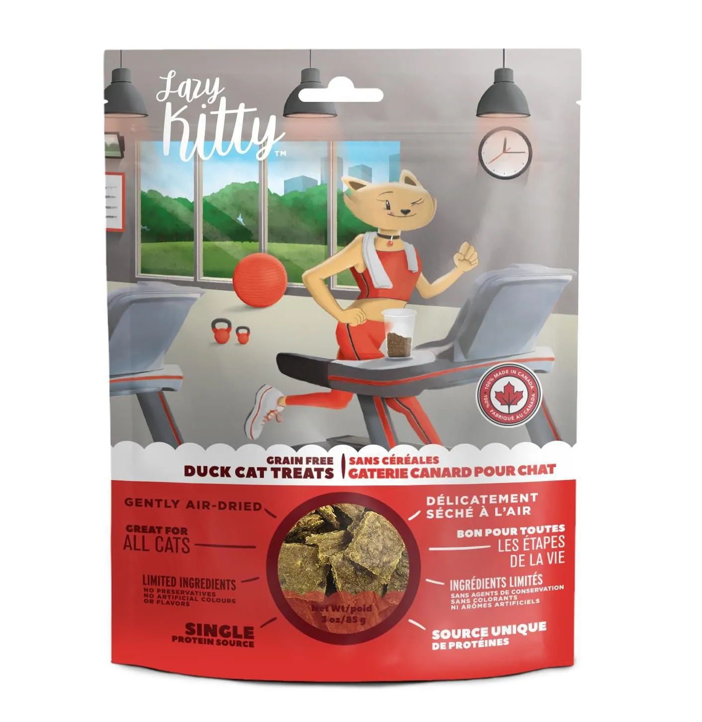 Lazy Kitty Duck Recipe Air-Dried Grain-Free Cat Treats adult cat food, best cat food for adults