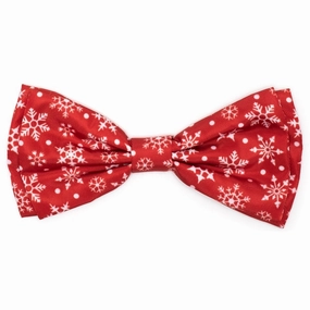 Let It Snow Dog Bow Tie dog collar accessory,collar decor