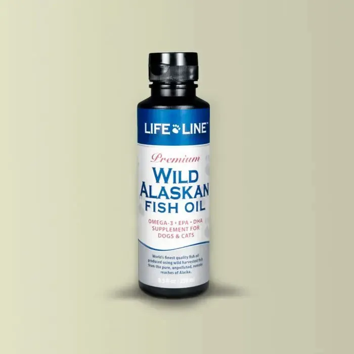 Life Line Premium Wild Alaskan Fish Oil cat vitamins, cat immune support