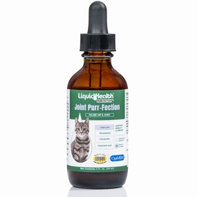 Liquid Health Pets Joint Purr-Fection Glucosamine Supplement For Cats multivitamin for cats, daily cat supplements