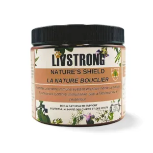 Livestrong Nature Shield for Dogs & Cats 100g cat vitamins, cat immune support