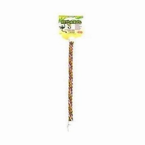 Living World Knot-A-Rope Multi-Coloured Cotton Perch 20mm x 38cm L - 81371 bird cage parrot food bird toys bird perch bird treats
