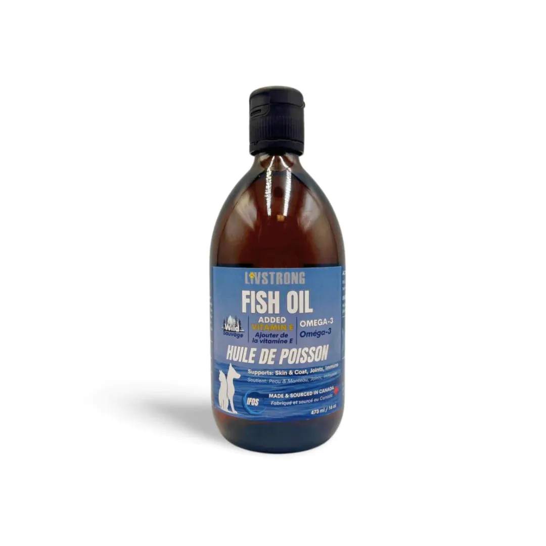 Livstrong fish Oil with Vitamin E