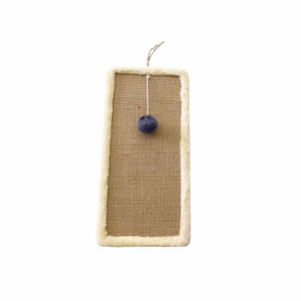LLM Cat Scratch Board - Rectangle Cream L41cm x W20cm cat collar set,pet leash set