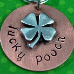 Lucky Pooch Dog ID Tag