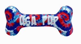 Lulubelle's Power Plush - USA Pup Bone seasonal cat wear,holiday pet clothes