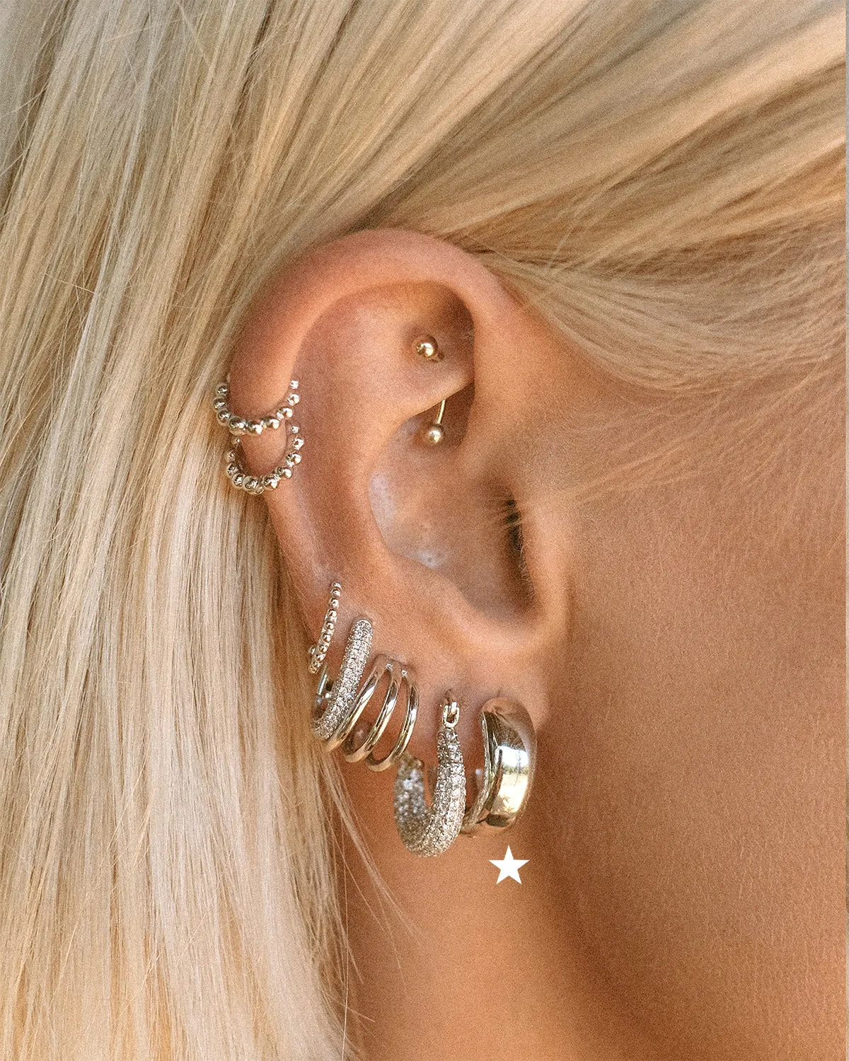 Luv AJ The Monaco Huggies Silver Shoes_Luv-Aj-Jewellery