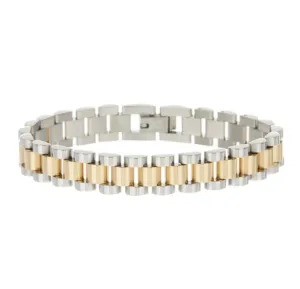 Luv AJ - Two Toned Timepiece Bracelet Shoes_Luv-Aj-Jewellery