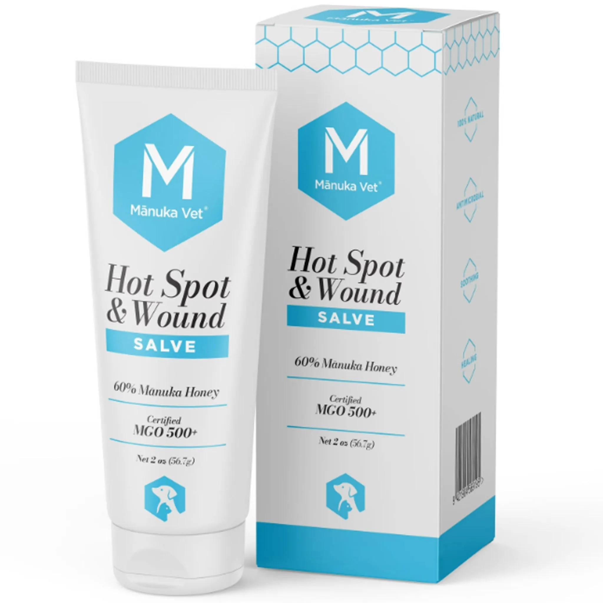 Manuka Vet Hot Spot & Wound Salve Dog Remedies cat toys, cat supplies