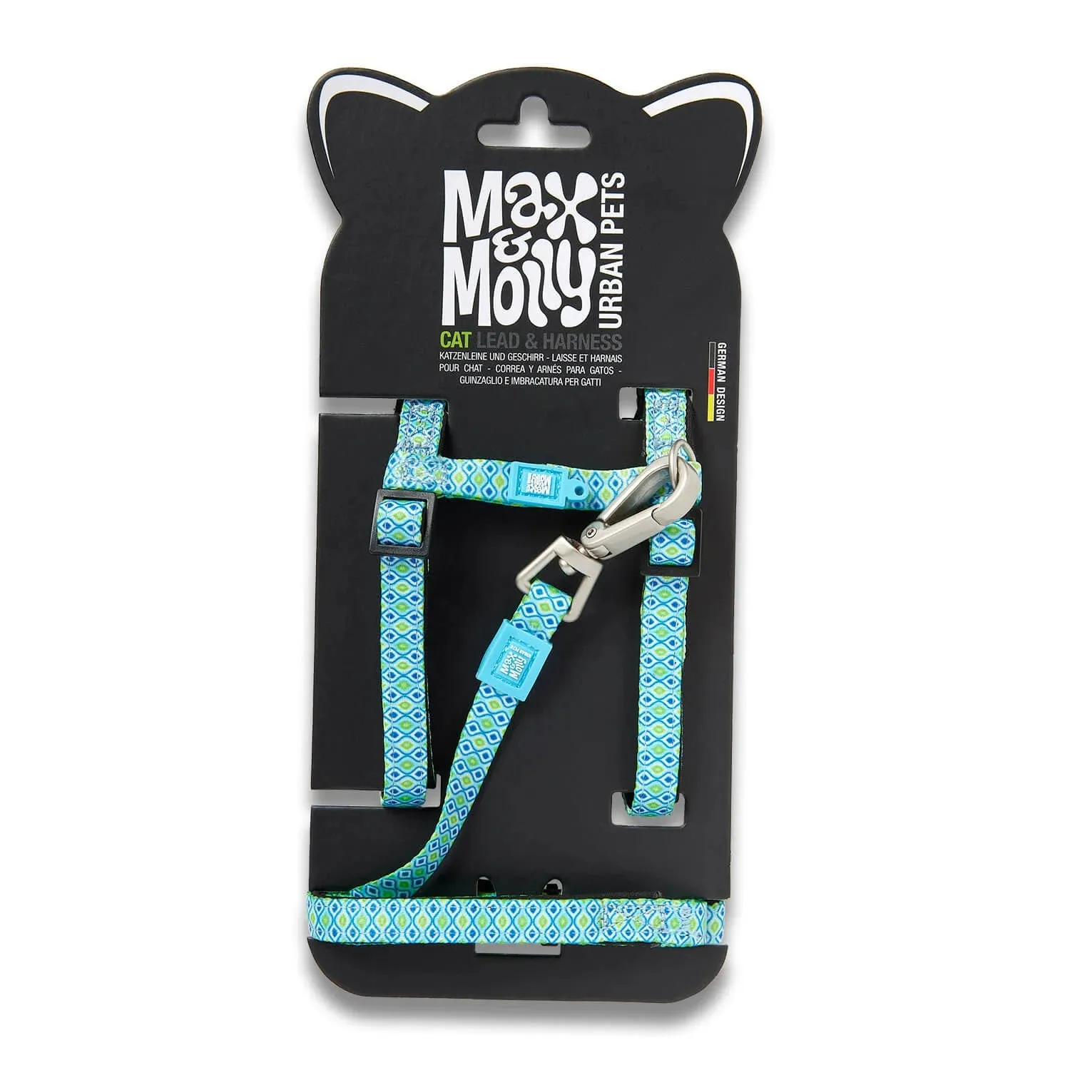 Max & Molly - Neoprene Cat Harness with Leash *Clearance*