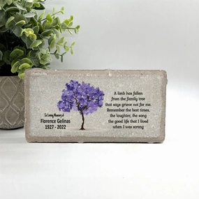 Memorial Stone - Sympathy Gift  Bereavement Gift  Funeral Gift - Family Loss Memorial - Condolence Gift - Custom Memorial Gift - Grief Gift show poultry,grooming poultry