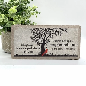 Memorial Stone - Until we meet again... show poultry,grooming poultry