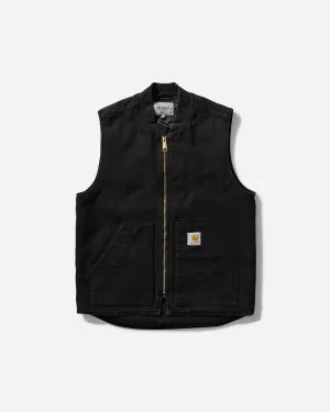 Men's Classic Vest Black (Stone Canvas)
