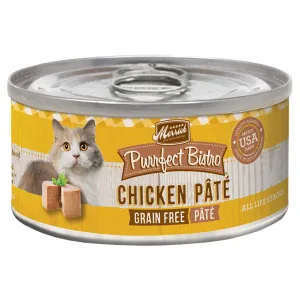 Merrick Cat Purrfect Bistro Grain Free Chicken Pt 5.5oz dry cat food, cat kibble