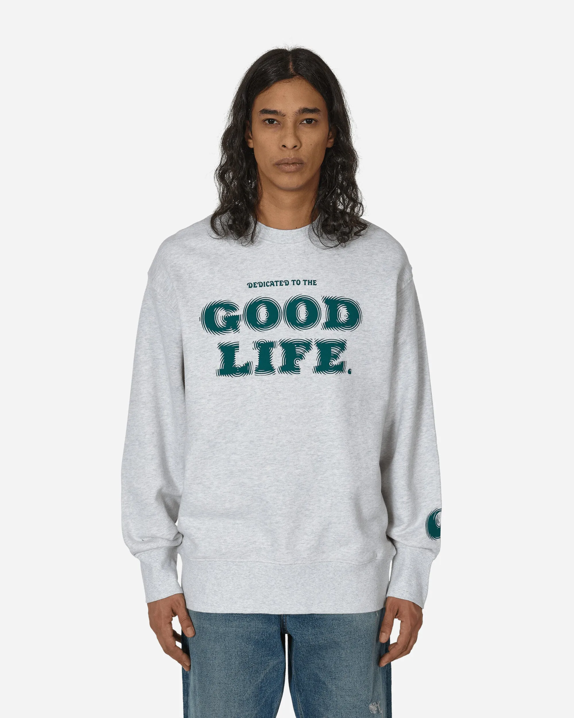 Mist Crewneck Sweatshirt Ash Heather