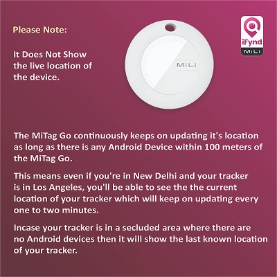 Mitag Go Anti Loss Device with Collar for Cats (Grey) | Android