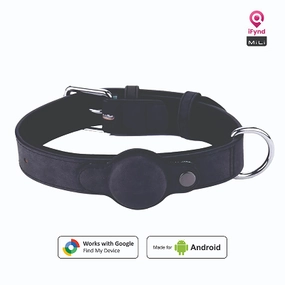 Mitag Go Anti Loss Device with Collar for Small Dogs (Black) | Android