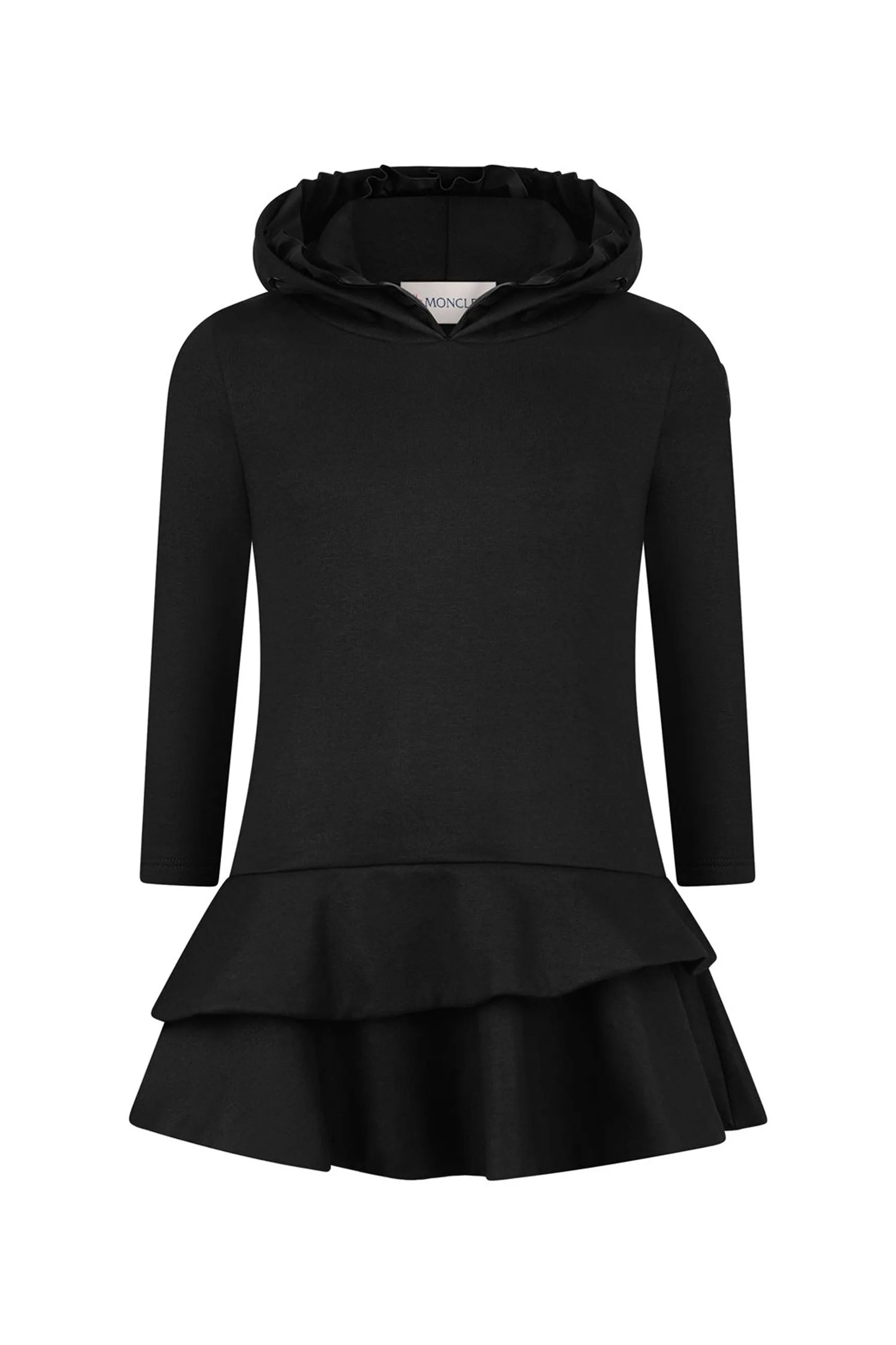 Moncler Girls Cotton Hooded Dress