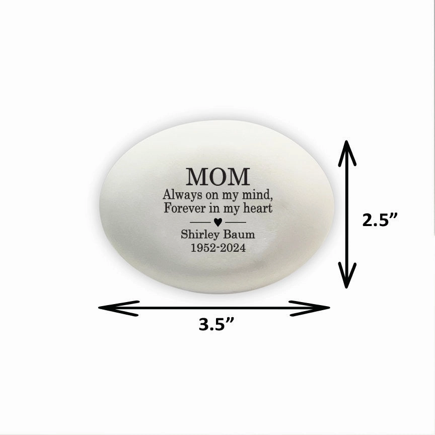 Mother Memorial Stone - Custom Memorial Gift - Loss of Mother