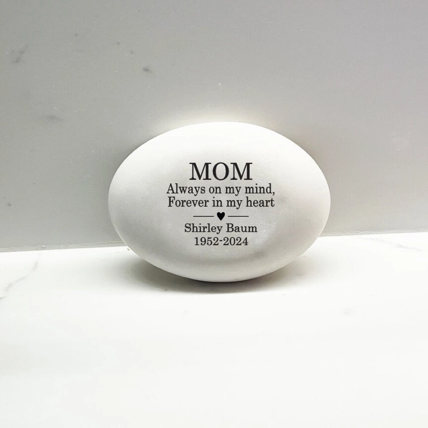 Mother Memorial Stone - Custom Memorial Gift - Loss of Mother
