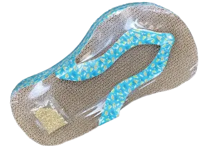 Multipet Margaritaville Flip Flop Cat Scratcher cat essentials, basic cat supplies