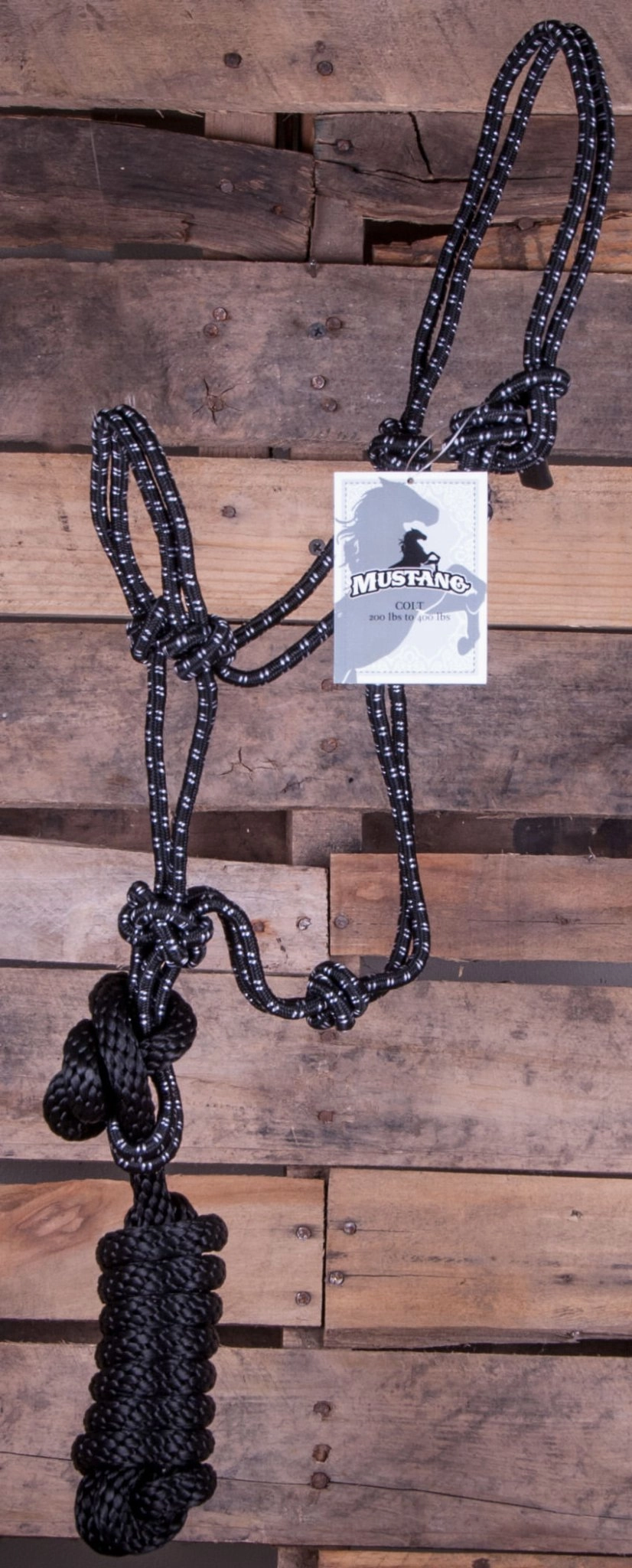 Mustang Rope Halter and Lead, Colt