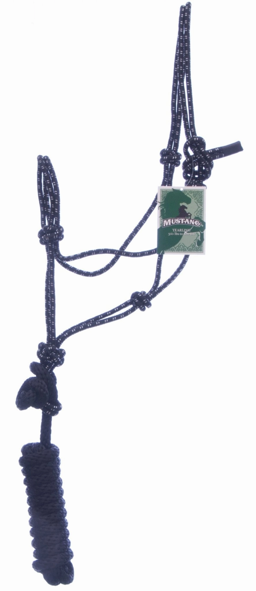 Mustang Yearling Rope Halter and Lead