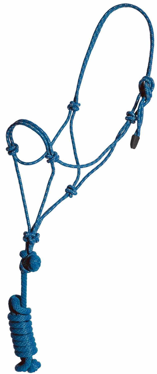 Mustang Yearling Rope Halter and Lead