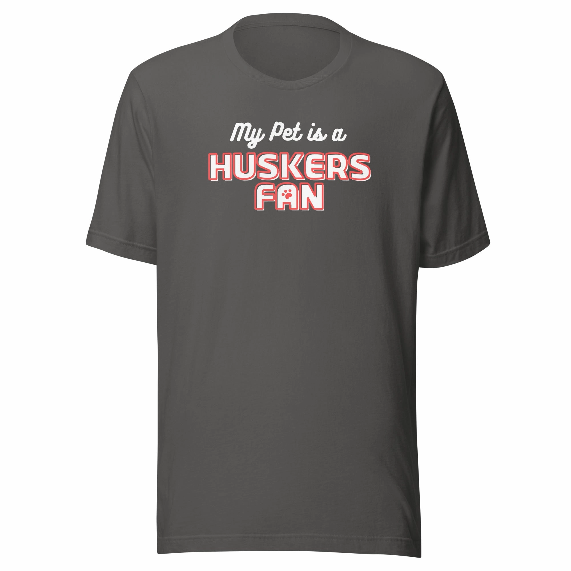 My Pet is a Huskers Fan t-shirt