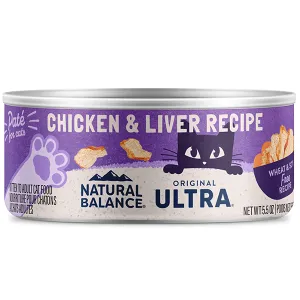 Natural Balance Cat Chicken & Liver 5.5oz dry cat food, cat kibble