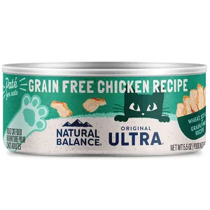 Natural Balance Cat Original Ultra Grain Free Chicken 5oz adult cat food, best cat food for adults