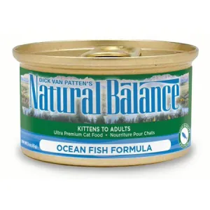 Natural Balance Ultra Premium Ocean Fish Formula wet cat food, canned cat food