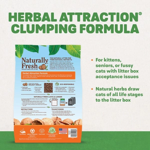 Naturally Fresh Herbal Attraction Formula Cat Litter, 14lb