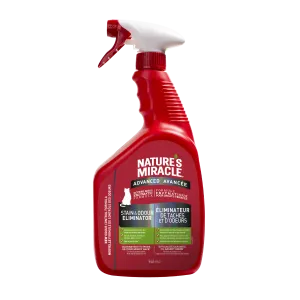 Nature's Miracle Cat Advanced Stain & Odour Remover Spray 946 mL adult cat food, best cat food for adults