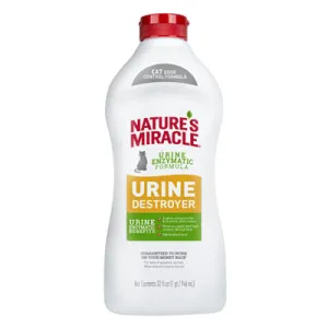 Nature's Miracle Just For Cats Urine Destroyer Stain & Odor Remover cat essentials, basic cat supplies