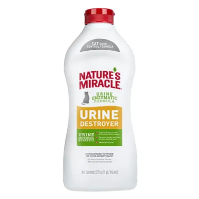 Nature's Miracle Just For Cats Urine Destroyer Stain & Odor Remover cat essentials, basic cat supplies