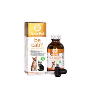 NaturPet Be Calm  Natural Anxiety Relief for Dogs & Cats 100ml cat vitamins, cat immune support