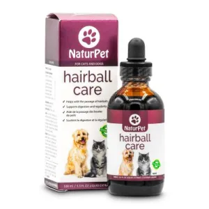NaturPet Hairball Care for Cats & Dogs 100ml cat vitamins, cat immune support